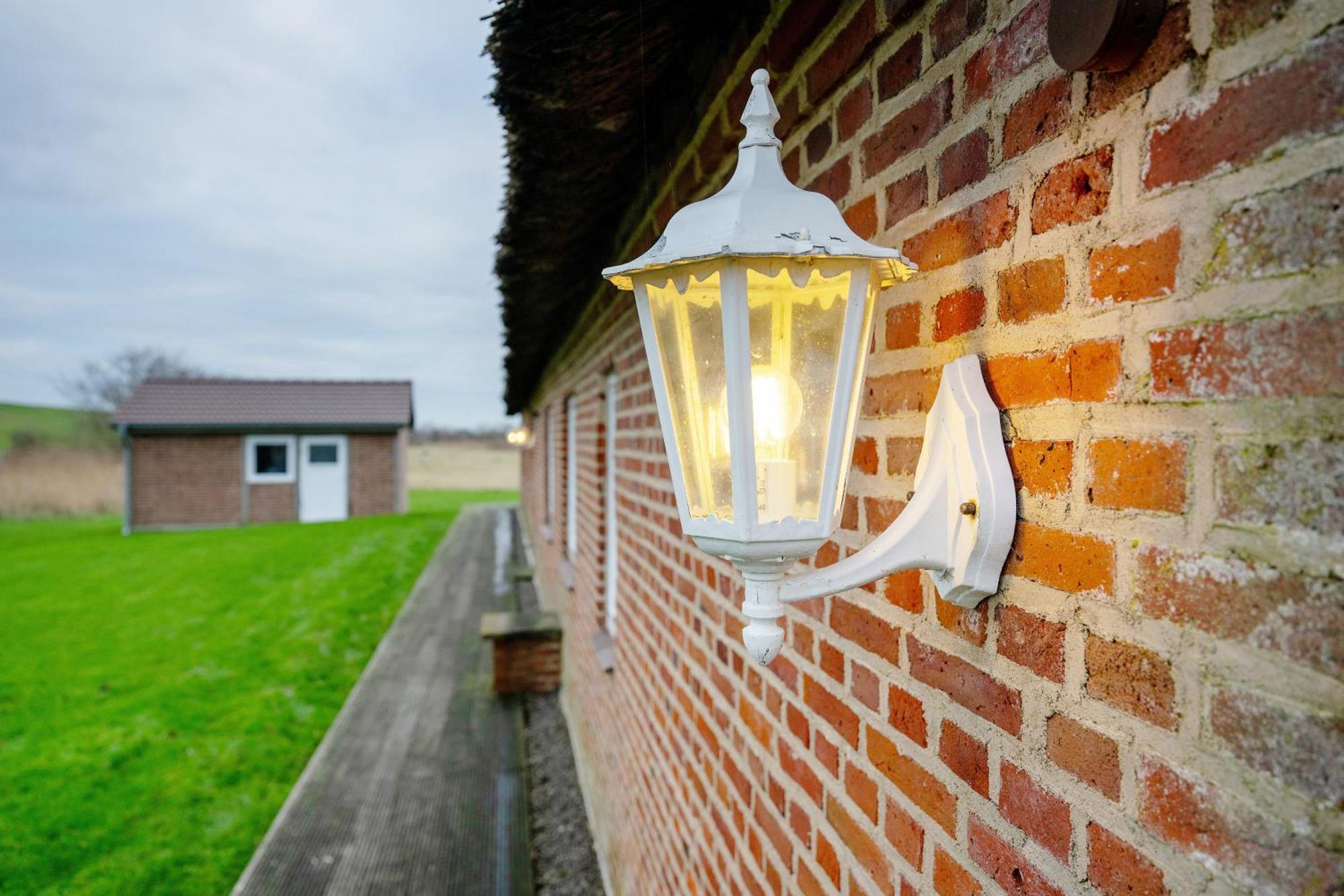 Deichhaus Bullerbue Dagebuell Villa Buitenkant foto